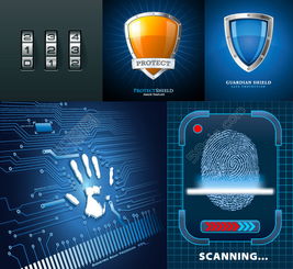 高效設(shè)計(jì)網(wǎng)絡(luò)安全軟件界面，千圖網(wǎng)提供免費(fèi)矢量素材模板（編號13587146）